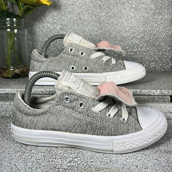 Converse Chuck Taylor All Star Maddie Double Tongue Sneakers Shoes Size 13 - Picture 1 of 10